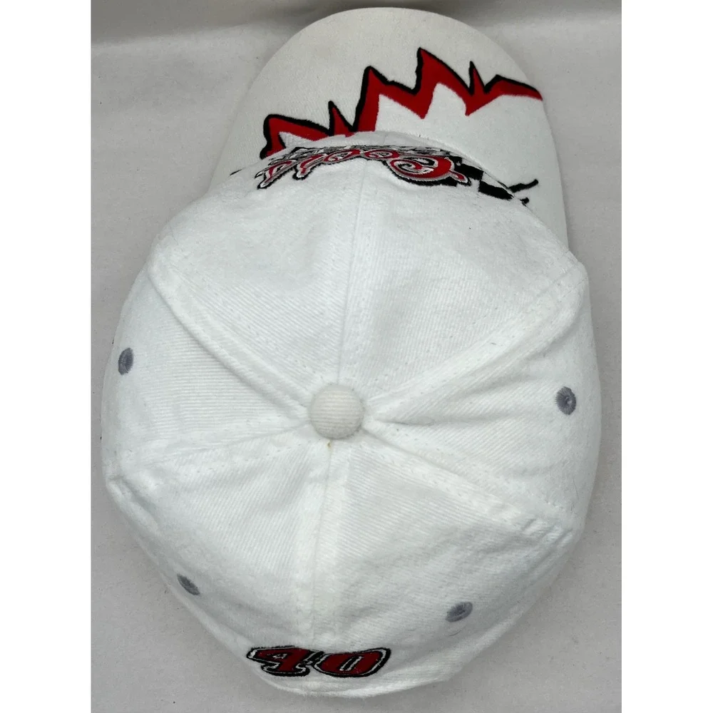 Chase Authentics Sterling Marlin Coors Light Racing Hat White NASCAR #40 Cap